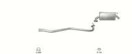 Глушитель +rura mazda 6 poj.1,8+2,0 02-07r. +uszczelka