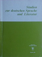 Studien zur deutschen Sprache und Literatur