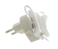 LED NOČNÉ SVETLO SIEŤOVÉ DO ZÁSUVKY 0,3W