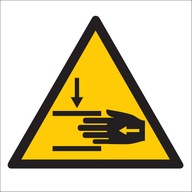 Pozor! Nebezpečenstvo pokrčenia ruky (hmota