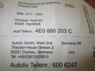 airbag passenger airbag Audi A8 4E0 lift 08r