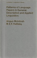 PATTERNS OF LANGUAGE - McIntosh, Halliday