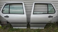 Дверь vw golf 4 iv серый стекло 1j4 в цвет задний