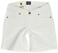 LEE šortky jeans white girls HAYDEN _ 6Y 116cm