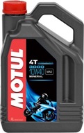 Minerálny motorový olej MOTUL 3000 4T 10W40 4 l