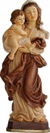 Figurka Matka Boska Boża z Jezusem BEJCOWANA 12cm