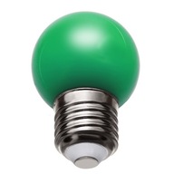 LED žiarovka E27 1W 180LM zelená