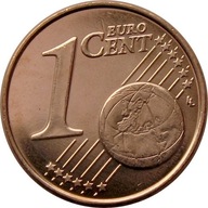 GRECJA 1 euro cent 2009 z rolki menniczej