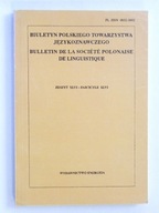 BIULETYN POLSKIEGO TOWARZYSTWA JĘZYKOZNAWCZEGO