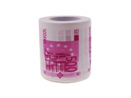 Toaletný papier 500 EUR darček k narodeninám 18 30 40 párty pl