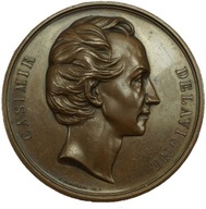 Medal KAZIMIERZ DELAVIGNE 1847 rok WARSZAWIANKA