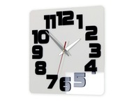 Nástenné hodiny ModernClock PERFEKT WHITE&BLACK!