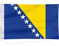 Flaga Bośni i Hercegowiny Bandera jachtowa 30x20cm