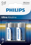 Batéria Philips LR14E2B/10 Ultra Alkalická C 2ks