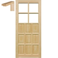 Borovicové dvere surové 70 so zárubňou STOLGEN PR1