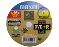 DVD Maxell DVD+R 4,7 GB 10 ks