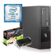 Komputer PC do gier FUJITSU i5 DDR3 GT 1030 12GB