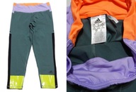 ADIDAS športové legíny 3/4 termoaktívne fitness gamaše trekking 36 38 S M