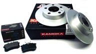 Тормозные диски, диск+тормозные колодки, колодки задний skoda octavia и 1u2 96-04 - фото
