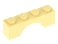 LEGO Klocek mostek 1x4 3659 tan - 2 szt.