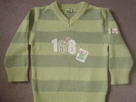 Sweterek dziecięcy zielony f.5-10-15