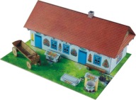 Extra Model _ Zalipie - malovaná chata 1:120