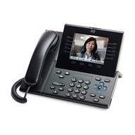 Telefón VOIP CISCO CP-9951 Farba LCD + napájací adaptér + stojan KOMPLET