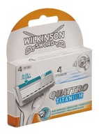 Wilkinson Sword Quattro Titanium Aloe+Jojoba 4-pack