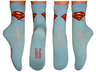 ponožky DISNEY bavlnené SUPERMAN 23/26 15-16cm