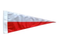 Flaga Polski Wimpel Vimpel na maszt motocyklowy motor motocykl