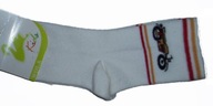 Detské ponožky Wola bavlnené biele 13-14