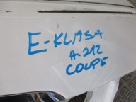 boot doors Mercedes E-klasa W 212 COUPE unprotected