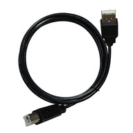 Kábel USB A - USB B Msonic MLU1218NK 1,8 m čierny