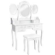 Kozmetický toaletný stolík barok zrkadla a stolička