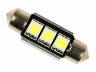 Trubica 3 LED C5W C10W CAN BUS canbus SMD 36 mm