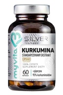 KURKUMINA 95% + PIPERYNA 60k Kurkuma SILVER MyVita