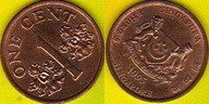Singapur 1 Cents 1995 r.