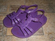 JUJU LEKKIE MIĘKKIE PLASTIKOWE SANDAŁKI ROZ. 24