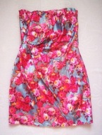 RARE SUKIENKA KWIATY TULIPAN 36/38 S/M