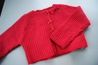 SWETER SWETEREK DZIECKO 18-24 MIES PRIMARK CZERWO