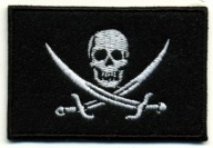 * BANDERA PIRATÓW - CALICO JACK ( naszywka)