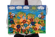 Obraz Gracjan Roztocki 'Wesoła banda w kwiatach'