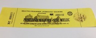 starszy bilet POMEZANIA Malbork - STAL Mielec 1996