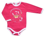 r. 74 body różowe Słoniki - polski producent