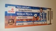 bilet WISŁA Płock - POGOŃ Szczecin 2006