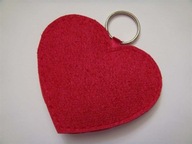 Brelok czerwone SERDUCHO z pianki*