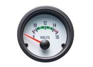 Датчик woltomierz volt vdo look белый 52mm rybni фото, цена