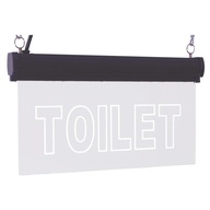 LED RGB informačná tabuľa - WC