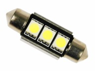 Трубка 3 led c5w c10w can бус canbus smd 36 mm фото, цена