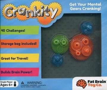 CRANKITY Puzzle Gears Fat Brain Toys